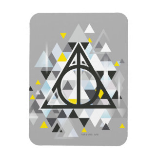 Imán Harry Potter | Símbolo geométrico de hormigón mort