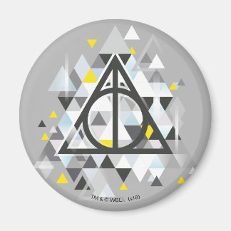 Imán Harry Potter | Símbolo geométrico de hormigón mort