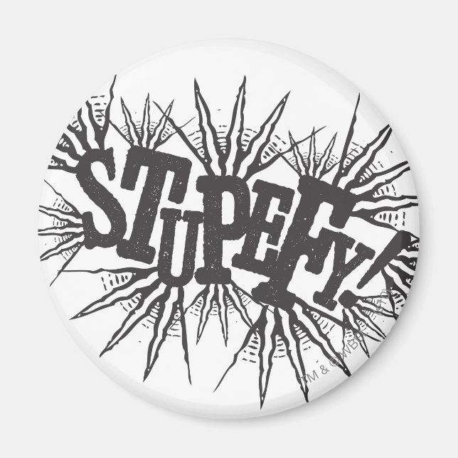 Imán Harry Potter Spell | ¡Estúpidamente! (Frente)