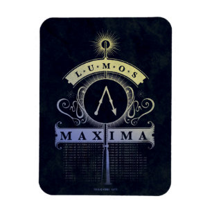 Imán Harry Potter Spell   Lumos Maxima Graphic