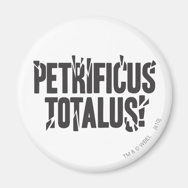 Imán Harry Potter Spell | Petrificus Totalus! (Frente)