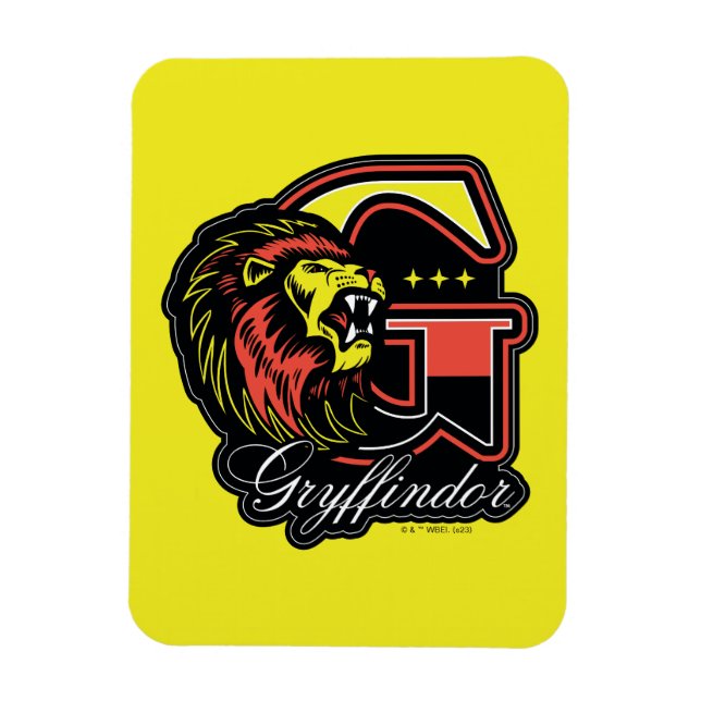 Imán HARRY POTTER™ | Tarjeta deportiva GRYFFINDOR™ (Vertical)