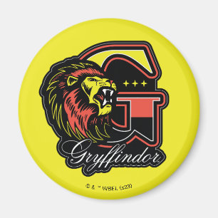 Imán HARRY POTTER™   Tarjeta deportiva GRYFFINDOR™