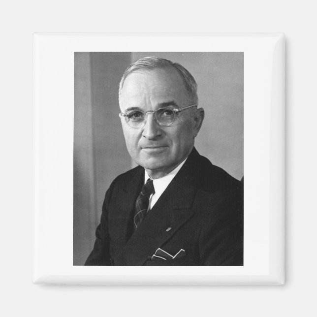 Imán Harry S. Truman, 33° presidente (Frente)