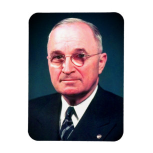 Imán Harry S. Truman, presidente demócrata estadouniden
