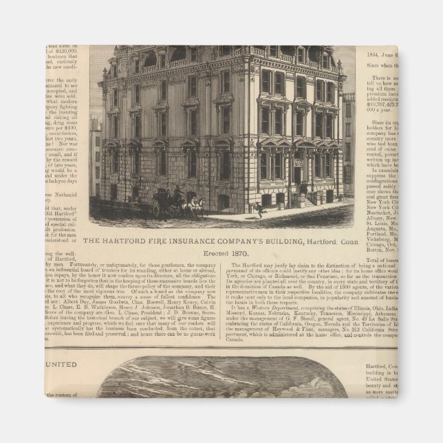 Imán Hartford Fire Insurance Company (Frente)