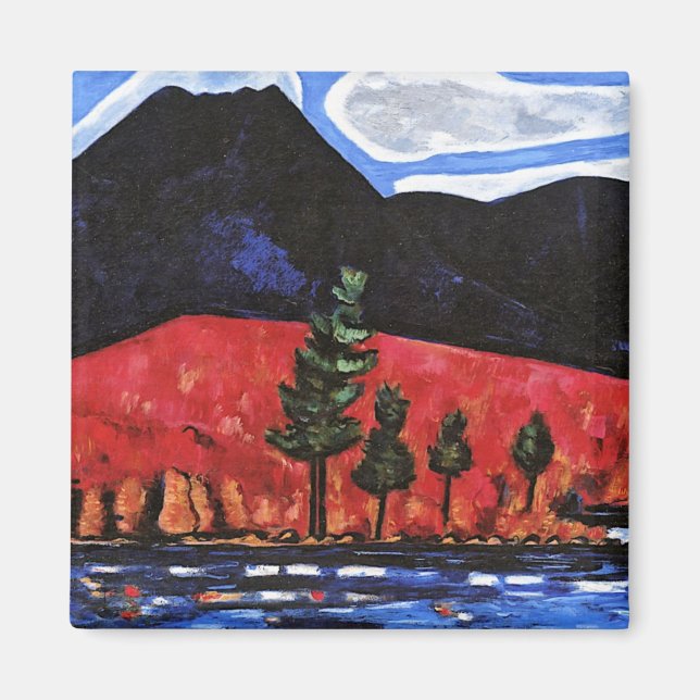 Imán Hartley - Monte Katahdin, Maine, Estados Unidos (Frente)