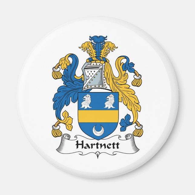 Imán Hartnett Family Crest (Frente)