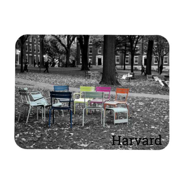 Imán Harvard, Massachusetts Magnet (Horizontal)