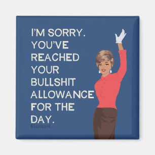 Imán Has cumplido tu cuota diaria.