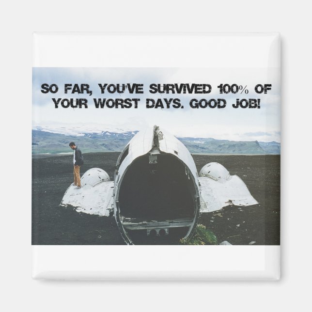 Imán Has sobrevivido (Frente)