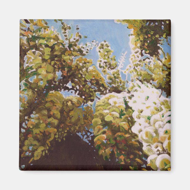 Imán Hasta la glicinia 2011 (Frente)