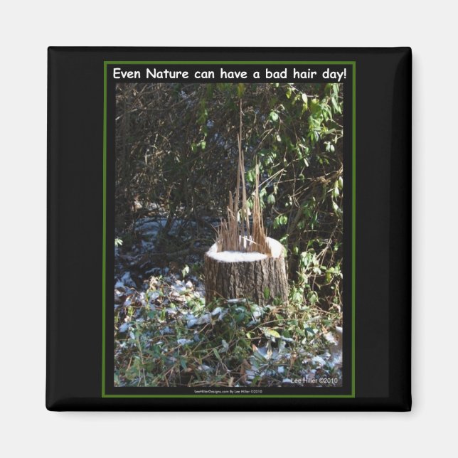 Imán ¡Hasta La Naturaleza Puede Tener Un Día De Mala Ca (Frente)