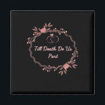 Imán Hasta que la muerte nos haga parte - Boda fantasma<br><div class="desc">Hasta que la muerte nos haga parte - Boda fantasma - Un diseño que presenta a amantes fantasmales en el matrimonio eterno. Romántico,  sobrio y elegante. Perfecto para bodas de Halloween.</div>