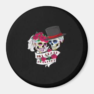 Imán Hasta que la muerte nos haga un cráneo parcial