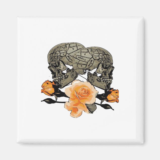 Imán Hasta Que La Muerte Nos Haga Un Diseño Gracioso Pa (Frente)