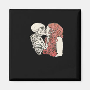 Imán Hasta que la Muerte nos Separe Arte de Esqueleto C