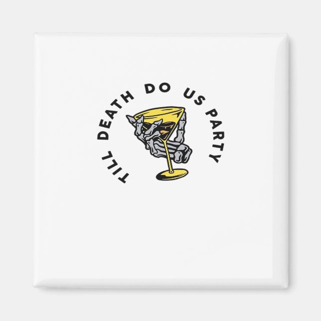 Imán Hasta que la muerte nos separe - Clásico divertido (Frente)