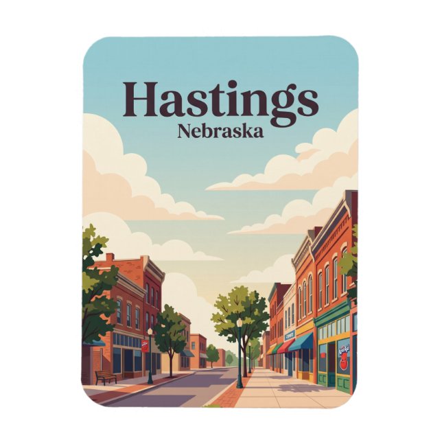 Imán Hastings, Nebraska (Vertical)