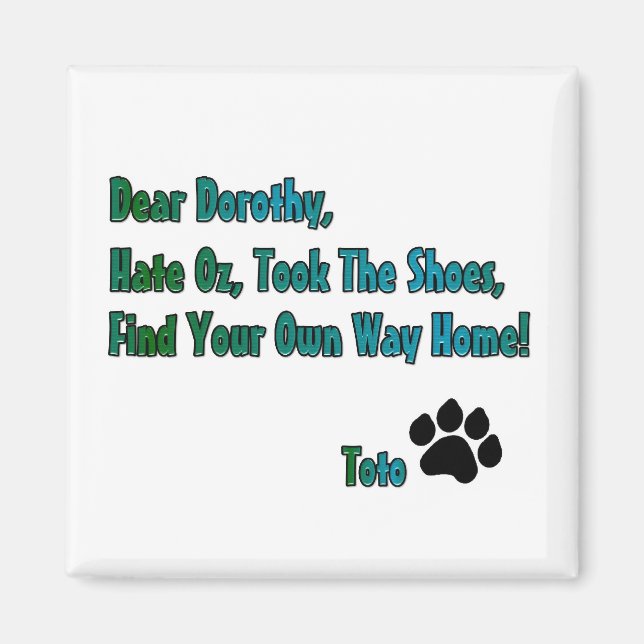 Imán Hate oz (Frente)