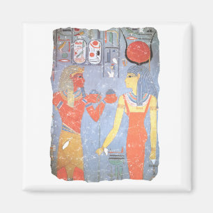 Imán Hathor y Horemheb