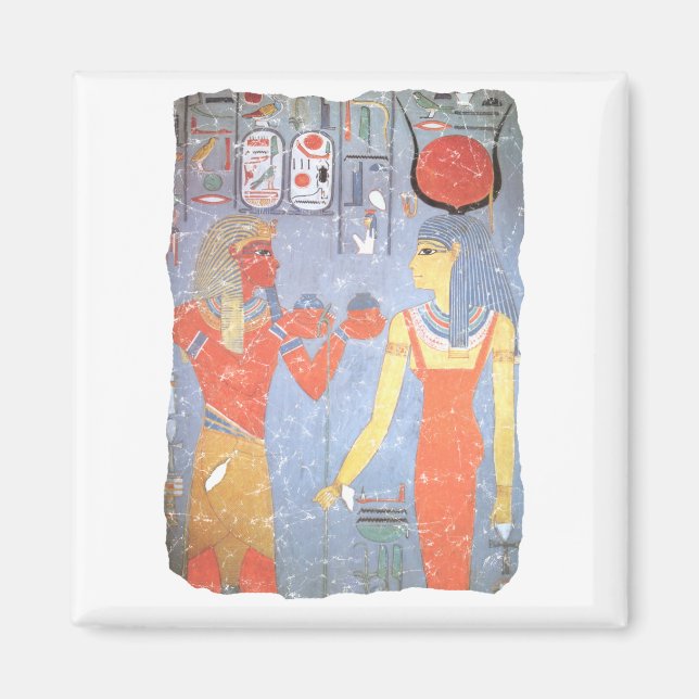 Imán Hathor y Horemheb (Frente)