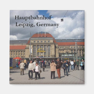 Imán Hauptbahnhof, Leipzig, Alemania