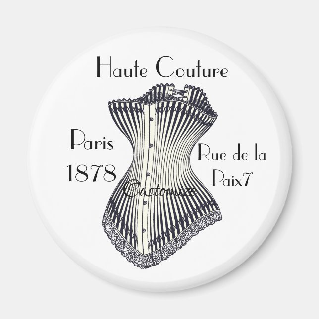 Imán Haute Couture Corset Thunder_Cove (Frente)