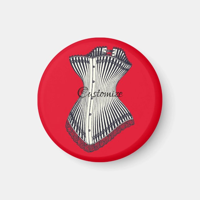 Imán Haute Couture Corset Thunder_Cove (Frente)