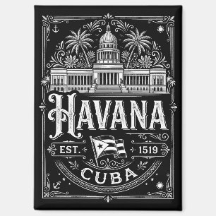 Imán Havana Antiguo Cuba Viaje Patrimonio Cubano