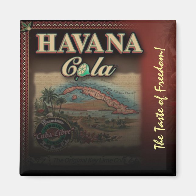 Imán HAVANA COLA Magnet (Frente)