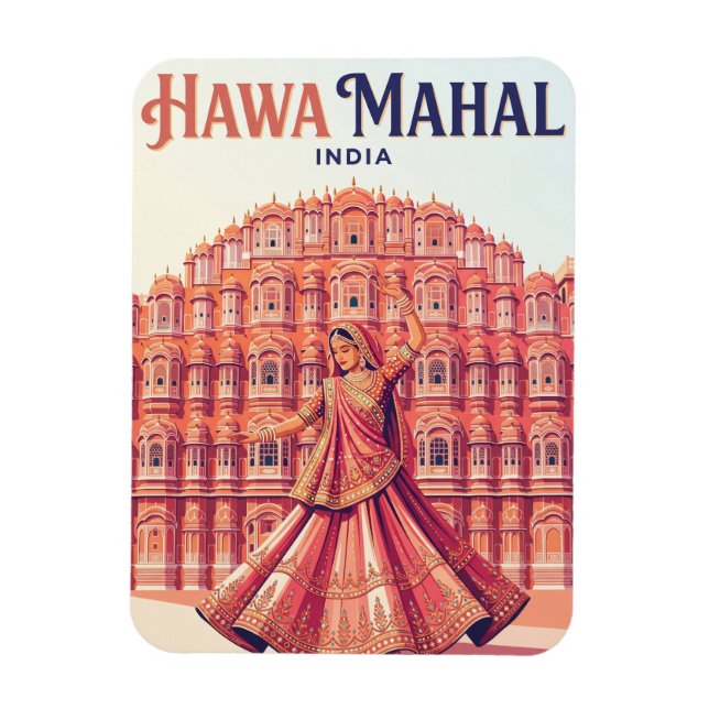 Imán Hawa Mahal India (Vertical)