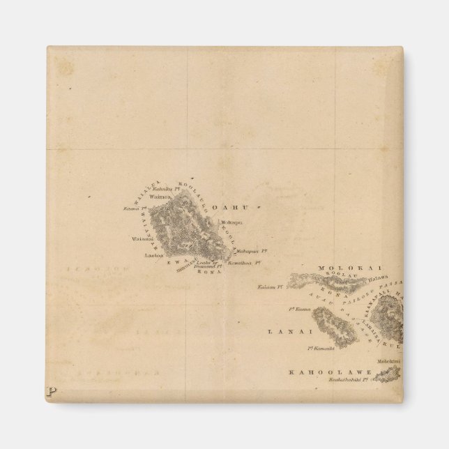 Imán Hawái 3 (Frente)