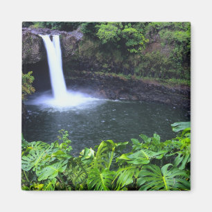 Imán Hawái, Isla Grande, Hilo, Cataratas del Arcoíris, 