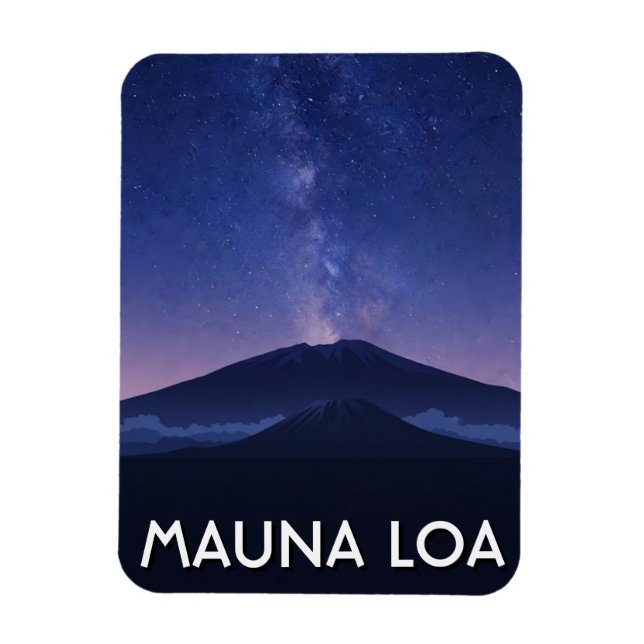 Imán Hawaii Mauna Loa Travel (Vertical)