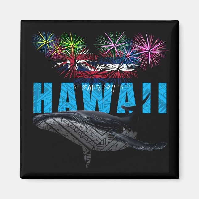 IMÁN HAWAII NYE POLYNESIAN TRIBAL HUMPBACK (Frente)