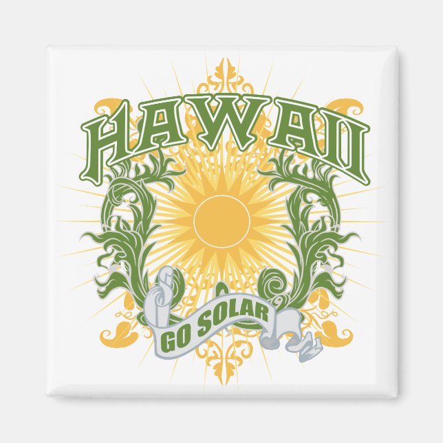 Imán Hawaii solar (Frente)