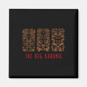 Imán Hawaii Tiki Polinesia Gran Kahuna Surfer Retro Haw