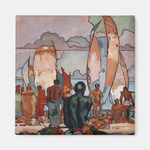 Imán 'Hawaiians' - Arman Manookian Magnet