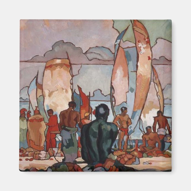 Imán 'Hawaiians' - Arman Manookian Magnet (Frente)