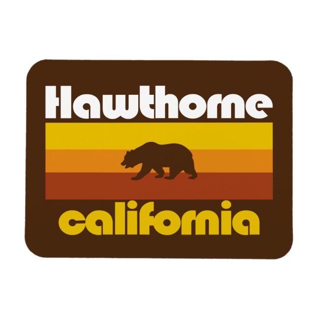 Imán Hawthorne, California (Horizontal)