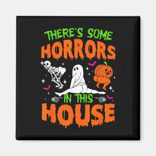 Imán Hay algunos horrores en esta casa divertida Hallow
