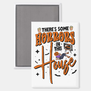 Imán Hay algunos horrores en esta casa divertida Hallow