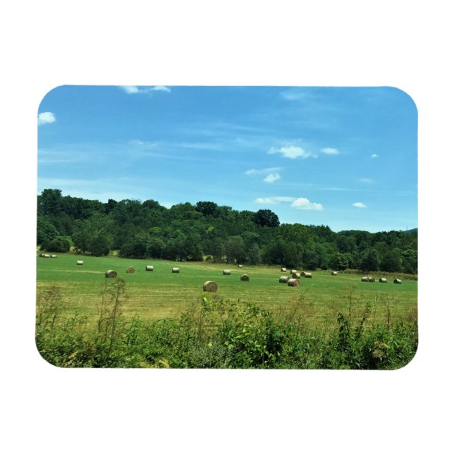 Imán Hay Bales, Wytheville, Virginia (Horizontal)