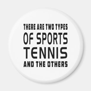 Imán Hay dos tipos de tenis de los deportes y del otro