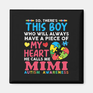 Imán Hay un chico que me llama conciencia del autismo m