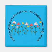 Hay un mundo que te espera Inspirador