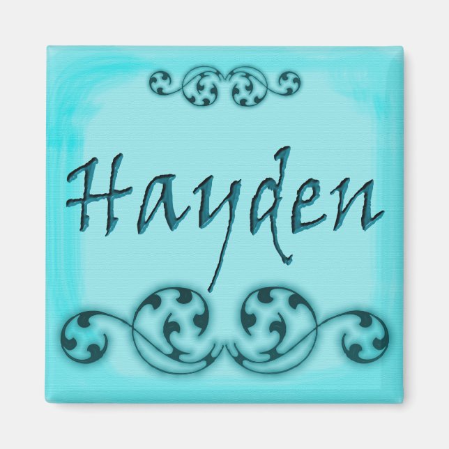 Imán Hayden Ornamental (Frente)