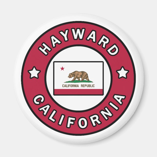 Imán Hayward California (Frente)