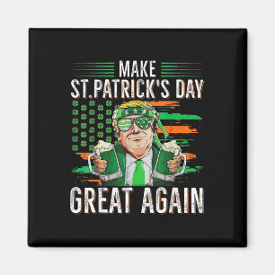 Imán Haz de nuevo genial el día de San Patricio Diverti